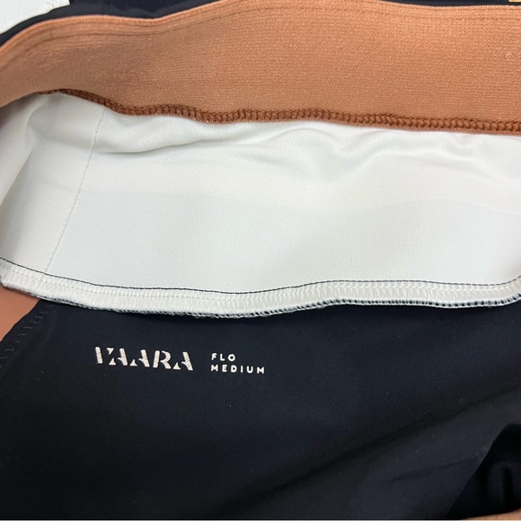 VAARA Flo Tuxedo Leggings in Black, White, and Tan - Picture 5 of 11